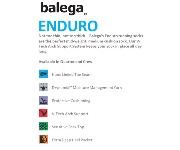 Balega Enduro Features